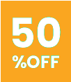 50% off